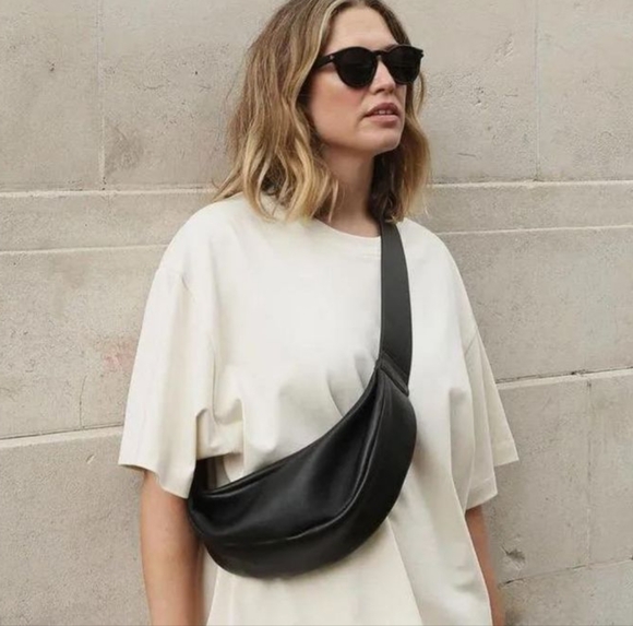 COS Leather Crossbody Swing Bag - Picture 1 of 9